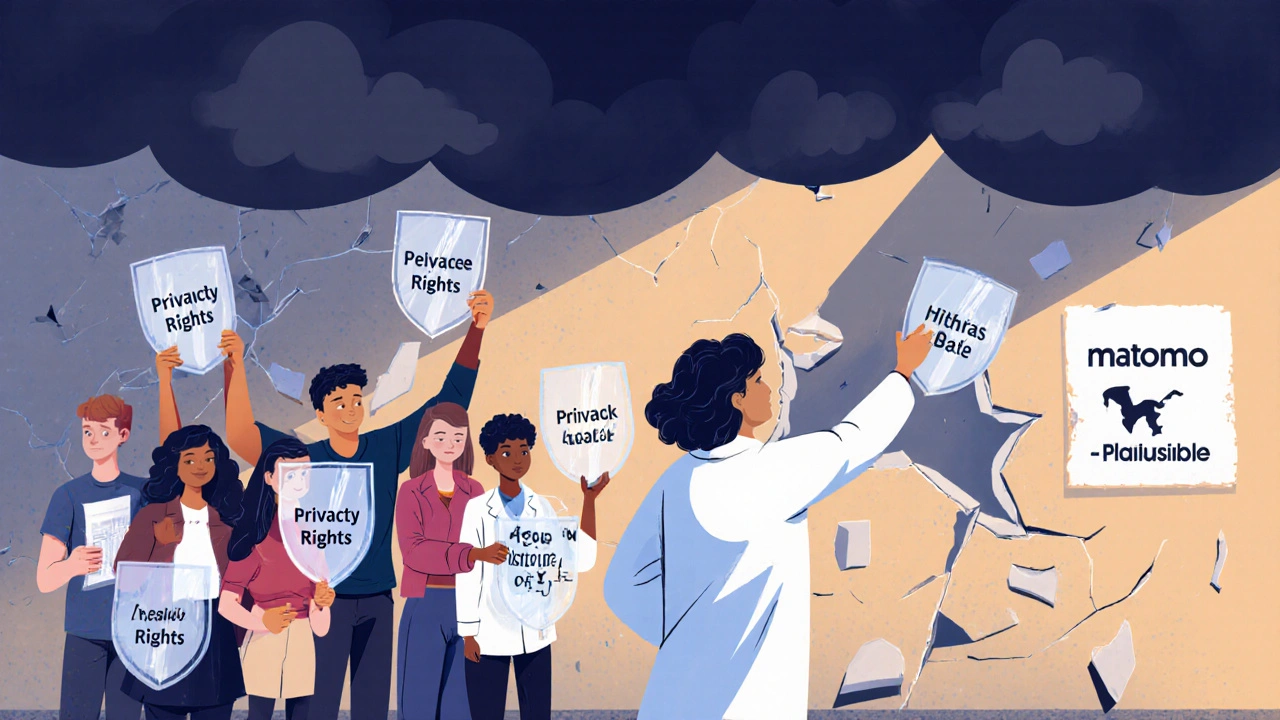 Learners from diverse backgrounds protecting their privacy rights as outdated tools are replaced with compliant alternatives.