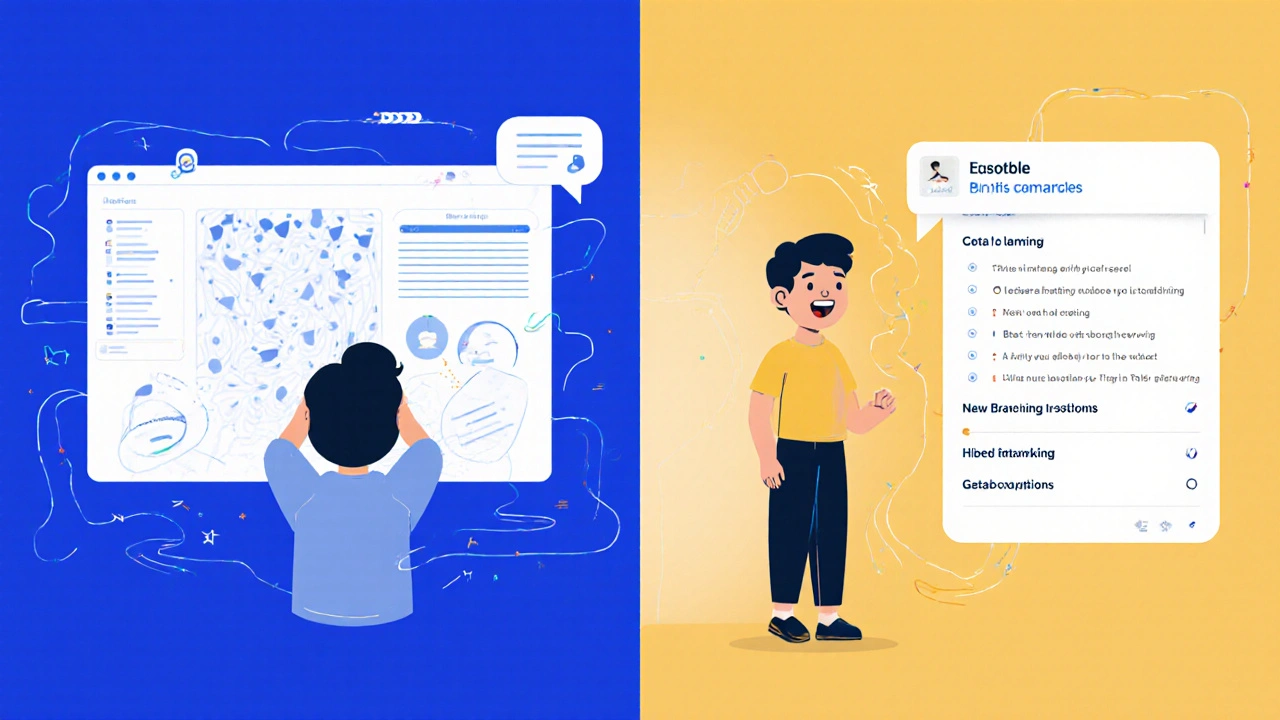 Learner choosing between competitive leaderboard and narrative-driven learning mode.