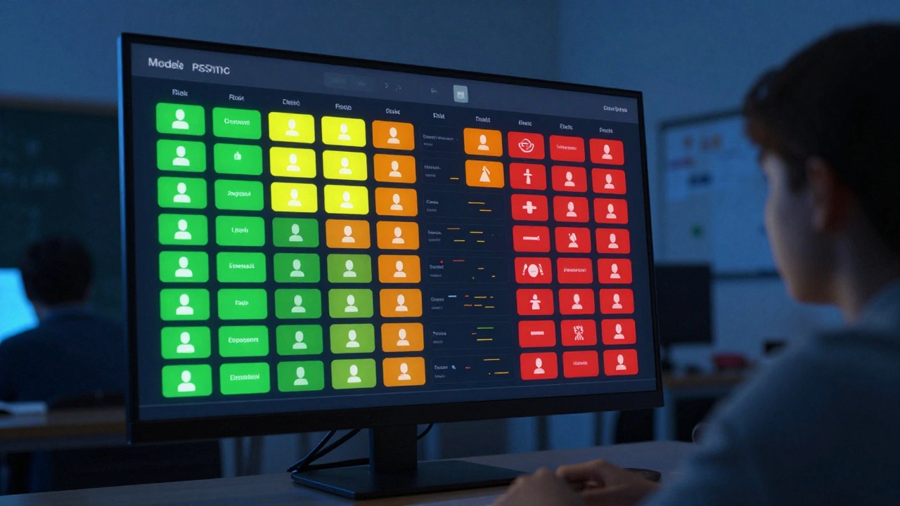 Real-Time Monitoring of Learner Activity and Risk Alerts