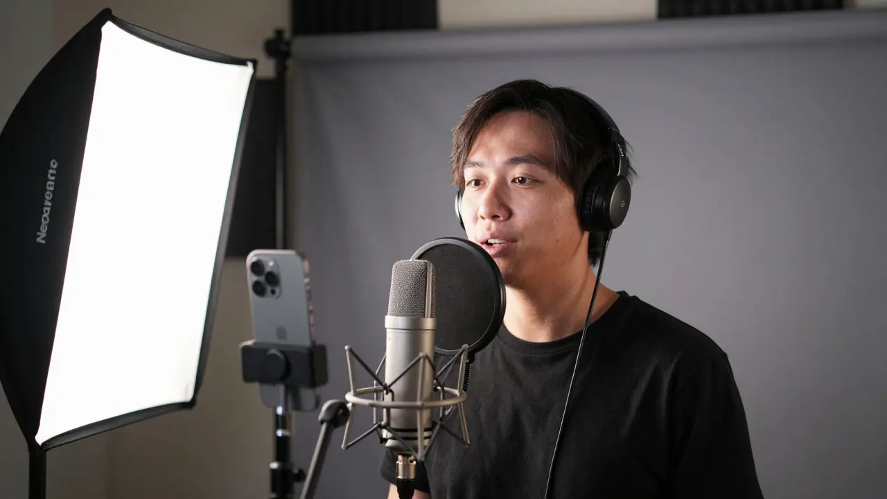 Setting Up Your Home Video Studio for Online Course Production