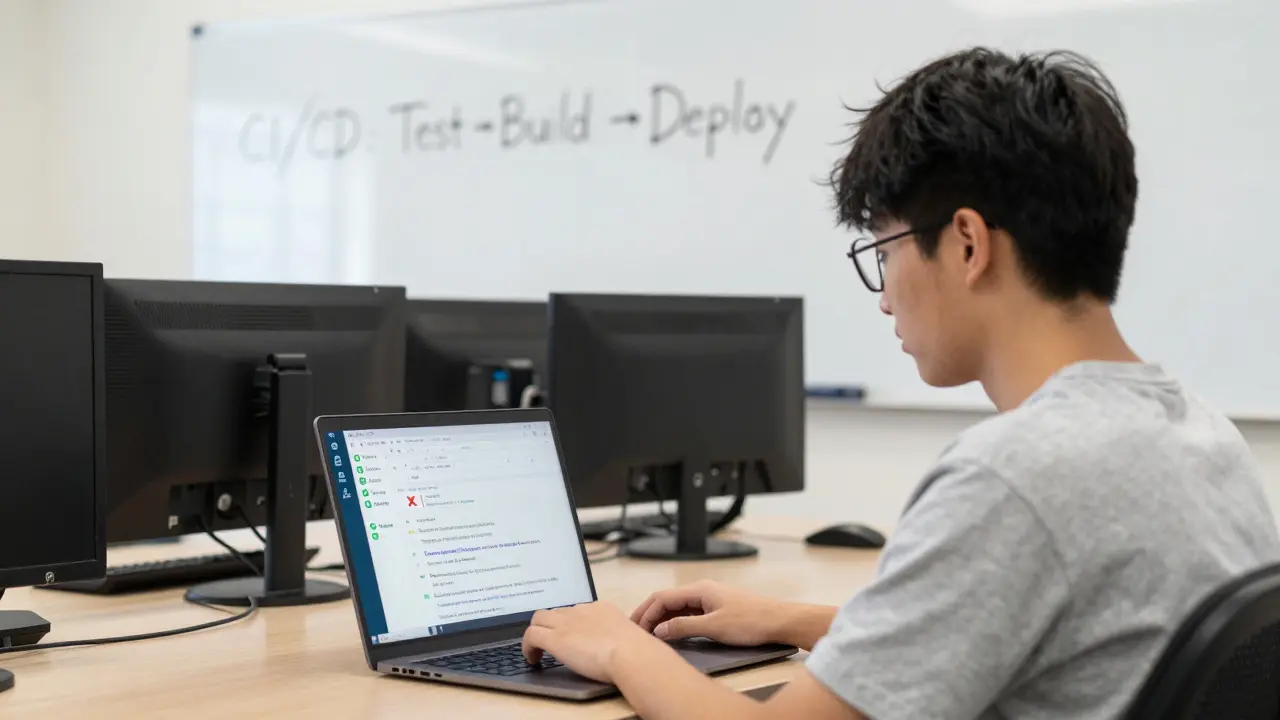 CI/CD Practices in Programming Courses: Tools and Labs