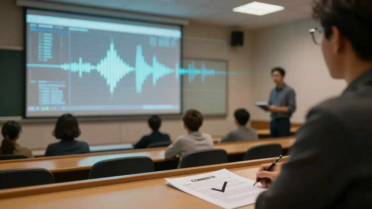 Recording Student Data and Consent Requirements in Courses