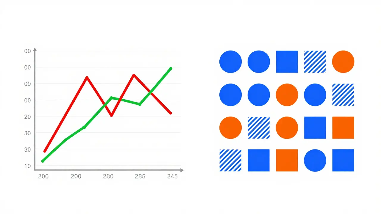 Comparison of inaccessible vs accessible graphs