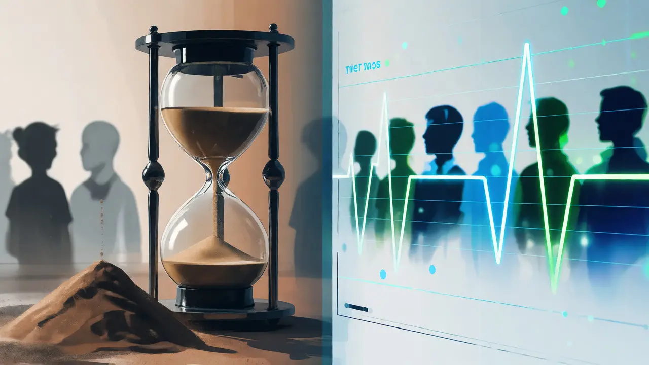 Visual metaphor comparing slow vs fast feedback
